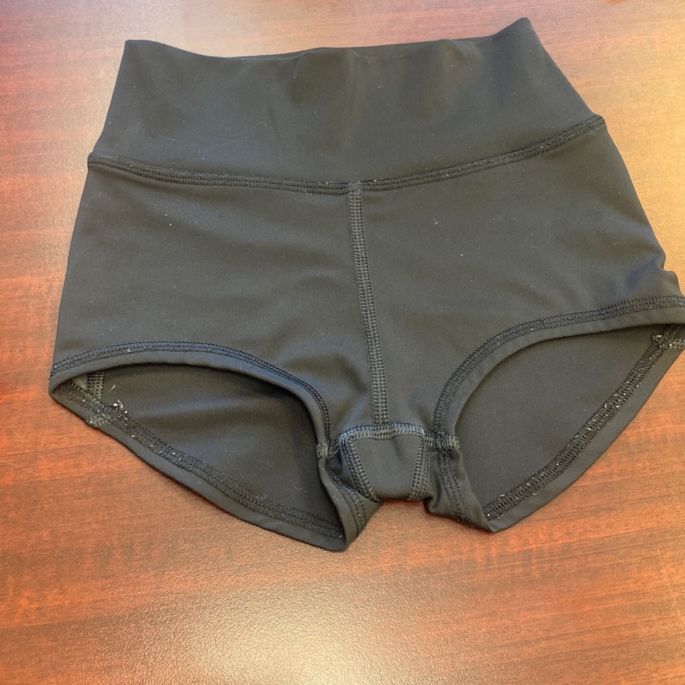 COPY - FIVE dancewear booty shorts- Black YM